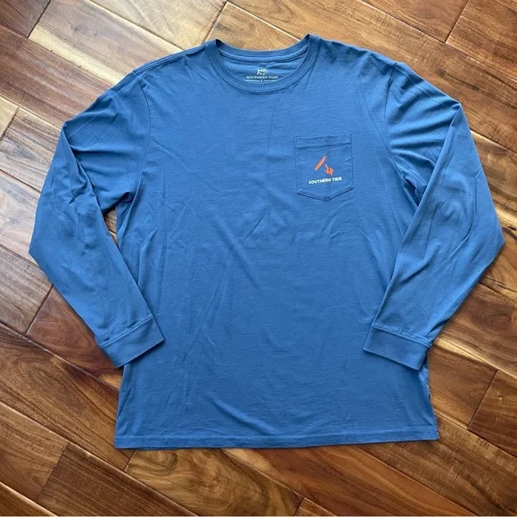 NWOT - Southern Tide Pocket Long Sleeve Tee - Picture 4 of 8